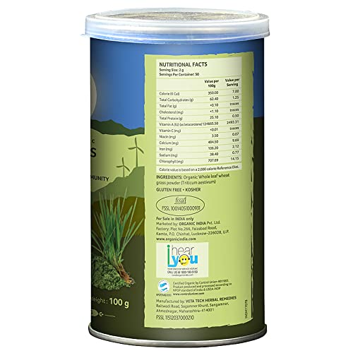 Organic-India-Wheat-Grass-100-g-powder