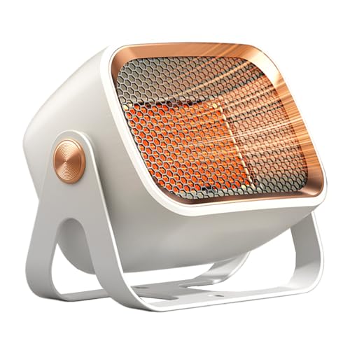 小型ヒーター - PTCセラミック 2モード 省エネ | 携帯型ヒーター 省エネ 加熱ファン,壁掛け 室内 オフィス ホーム ベッドルーム リビング 寮 アパート キャンプ用