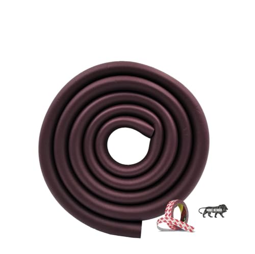 Image of Chipmunks Baby Proofing Edge Guard for Kids Safety, Minimal Wrinkle, Zero Damage to Furniture Upon Installation, Made in India Rubber Edge (2mts, U-Shape, Brown)