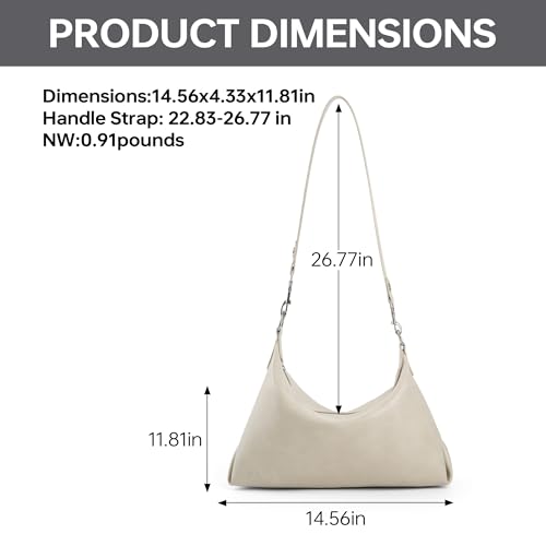 Bolso Hobo Suave Gemiu para Mujer con Correa Ajustable miniatura 3