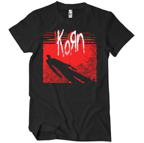 Korn T-shirt Shadow homme sous licence officielle vêtement rock noir