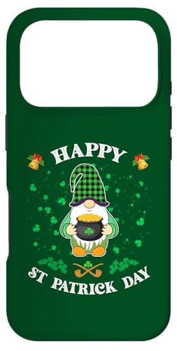 Happy St Patrick's Day �ʔ����Ă��킢���m�[�� �R�C���̃|�b�g �X�}�z�P�[�X iPhone 17 Pro �p