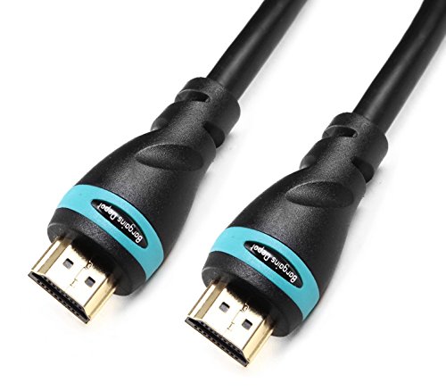 Bargains Depot (10 Foot) High Speed HDMI Male to Male Cable with Ethernet -(Latest Version Supports Ethernet, 3D, and Audio Return) [10ft]