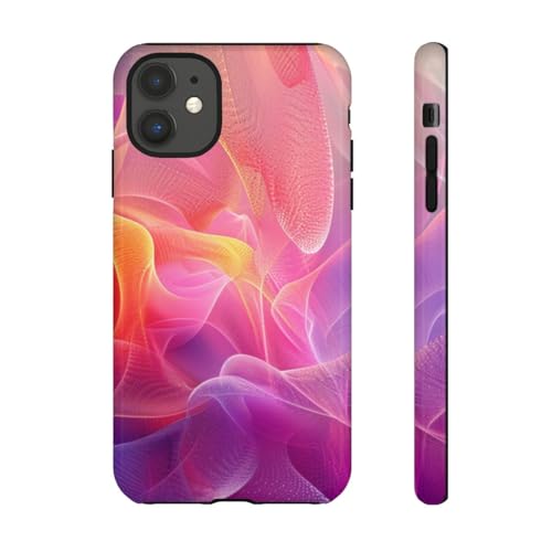 Coque iPhone 11 design abstrait violet pour sublimer vos tenues au quotidien
