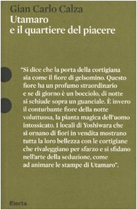Utamaro e il quartiere del piacere l'art de l'Ukiyo-e de la collection Electa