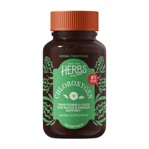 Herbs Etc. ChlorOxygen Chlorophyll Concentrate Softgels