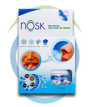 FILTRO NASAL NOSK PACK 2 UDS