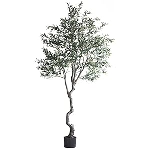 n/a 240 cm Olijfboom Pot Plant Plant Vloer Binnen Winkel Decoratie Grootschalige Simulatie Plant Fake Green Plant Bonsai…