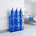 Generic 40L Gas Cylinder Holder Stand Oxygen Storage Rack Organizer (Triple Compartment)