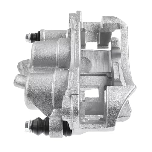 Image of Detroit Axle - Rear Left Brake Caliper for 2004 2005 2006 Dodge Sprinter 3500, Driver Side Disc Brake Caliper with Bracket Replacement