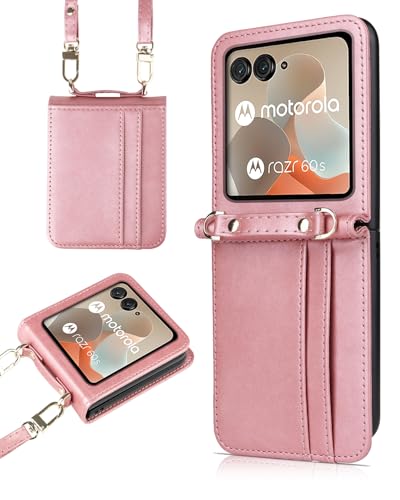 Moto Razr60 / Moto Razr60S / Razr60d 5G �p �Ή� �P�[�X ���|�� �X�}�z�P�[�X �J�[�h���[ �X�^���h�@�\ �T�C�h�}�O�l�b�g�yHUKWIMO�z �S�ʕی� �Ռ��z�� ���u���@�\ ����w��h�~ ����PU��ގ����U�[ �C�菝