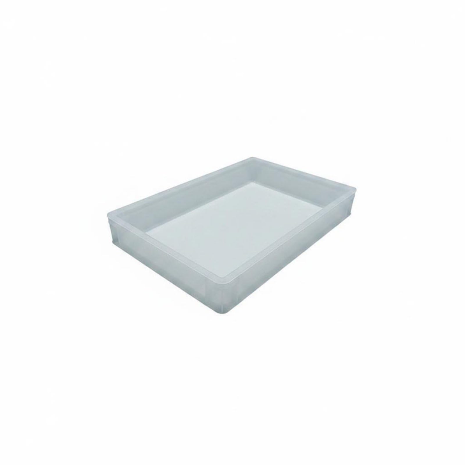 Cassetta Lievitazione Impasto Pizza Impilabile Contenitore Lievitazione Preparazione Rapida da Pulire Cassetta Portaimpasto per Pizzaioli, Bianco, Extra Grande 650 455 160mm