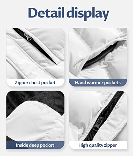 Image of Men's Puffer Jacket Waterproof Winter Parka jacket Warm Thicken Ski Coat