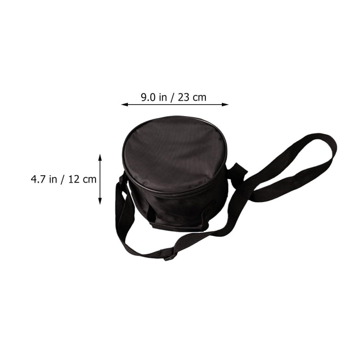 IMIKEYA Bolsa Protectora para Tambores de Acero de 8 Pulgadas Bolsa de Almacenamiento Correa de Hombro Acolchada y Doble Cadena para Percusión y Transporte de Instrumentos Musicales