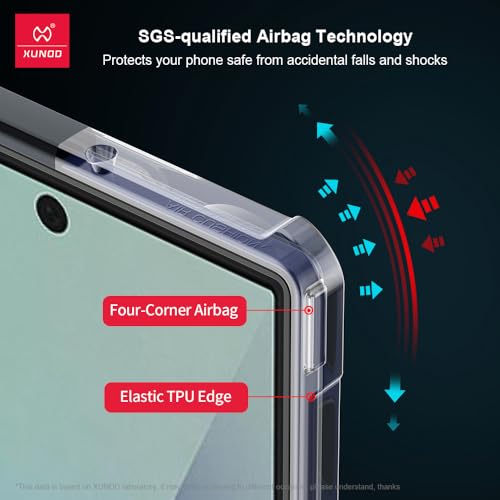 Image of PRITO Compatible for Samsung Galaxy Z Fold 7 Case - Clear Beatle Slim Phone Case with Hard Pc Back, Soft TPU Edges, Hinge, Non-Yellowing, Shockproof Protective Cover for Z Fold 7