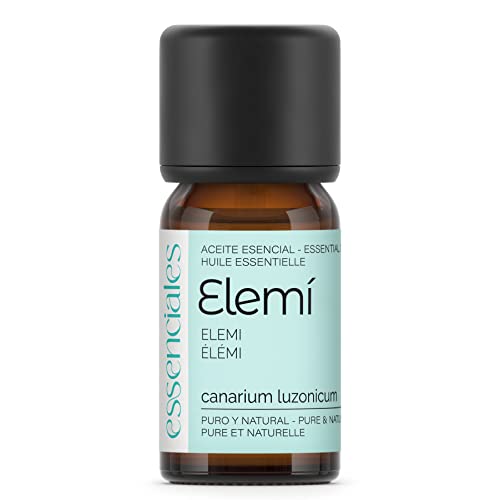 Essenciales - Olio Essenziale di Elemi, 100% Puro - 10 ml | Olio Essenziale Canarium luzonicum