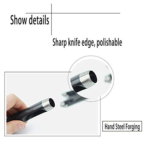 1Pcs Round Hollow Hole Punch Cutter Working Tools for Leather Watch Bands Belts Canvas - 1mm