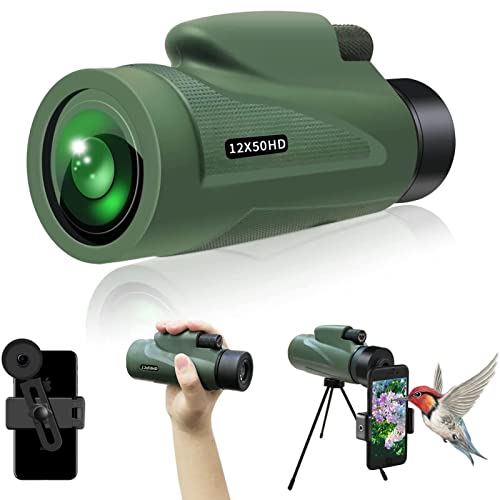 Télescope monoculaire 12x50 HD pour vos randonnées et voyages