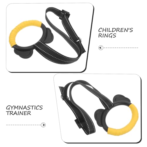 Anillas de gimnasia de plástico con correas ajustables 1m miniatura 7