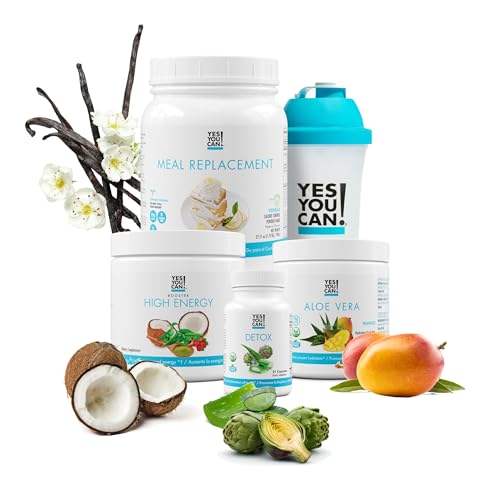 Yes You Can! Detox Plus Kit (Meal Replacement Vanilla, Aloe
