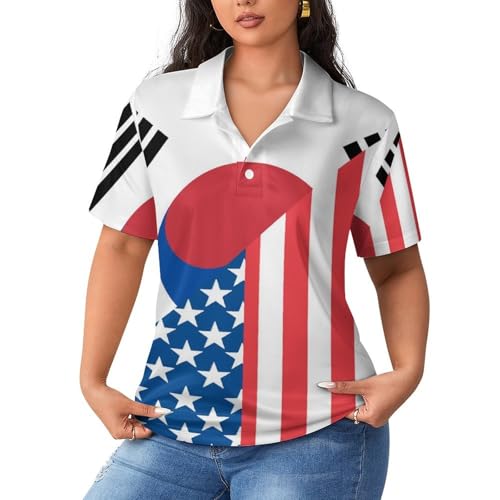 Polo de manga corta para mujer Corea del Sur ropa casual transpirable moda de verano