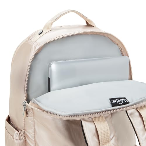 Image of Kipling Women's Seoul Extra Large 17 inch Laptop Backpack, Durable, Roomy with Padded Shoulder Straps, Built-In Protective Sleeve