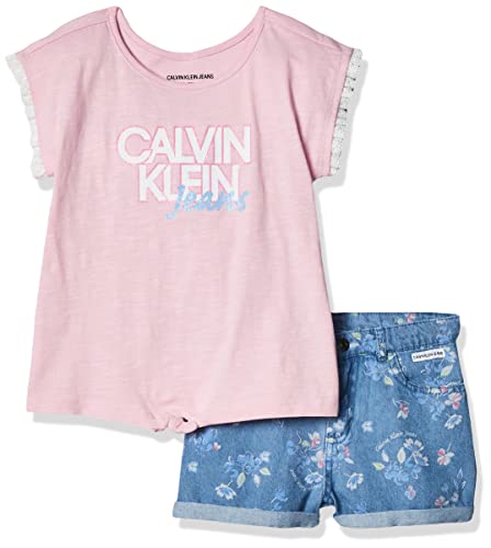 Calvin Klein baby-girls 2 Pieces Shorts Set