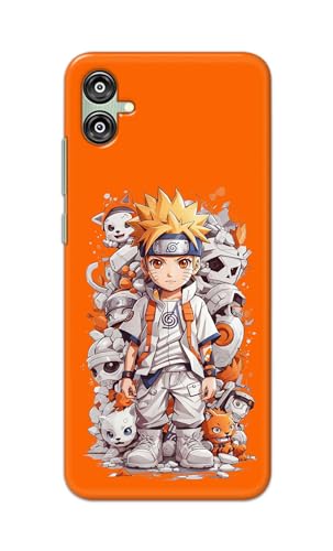 Image of PRINTFIDAA Printed Hard Back Cover Case for Samsung Galaxy M04 | F04 | A04e Back Cover (Famous Anime Cartoon Character) -112