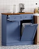 Betterhood Dual 10 Gallon Blue Cabinet