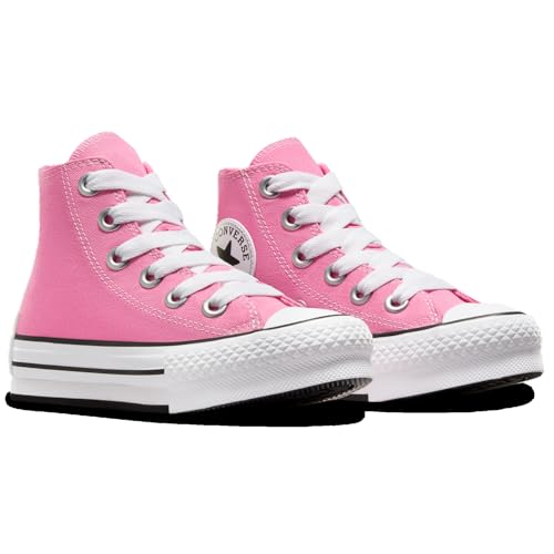 Converse CTAS Eva Lift High Sketch - Girls' Preschool (A08469F, Pink/White/Black)3
