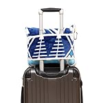 CARSTENS, INC. Travel Blanket, Premium Compact 2-in-1 Airplane Blanket/Pillow, Open Sky Blue Aztec - Image 4