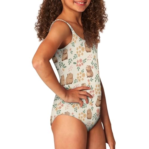 One Piece Swimsuit for Girls Kawaii Bathing Suits for Little Girls Cute Beach Swimwear3