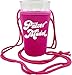 Produktbild Pälzer Mädel Dubbeglashalter - Der Pfälzer Schorlehalter zum umhängen, passend für 0,5 L Dubbeglas aus der Pfalz Farbe Pink