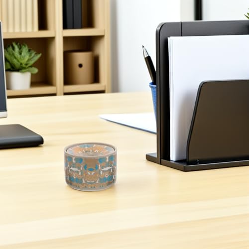 Cendrier céramique blanc GARVALON anti-vent seau à cendres de table intérieur - 7
