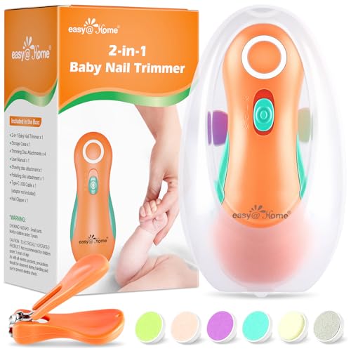 Lime à ongles pour bébé Easy@Home pour couper les ongles de naissance sans blessure