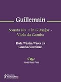 Sonata No. 1 in G Major - Viola da Gamba - Viola da gamba (English Edition)