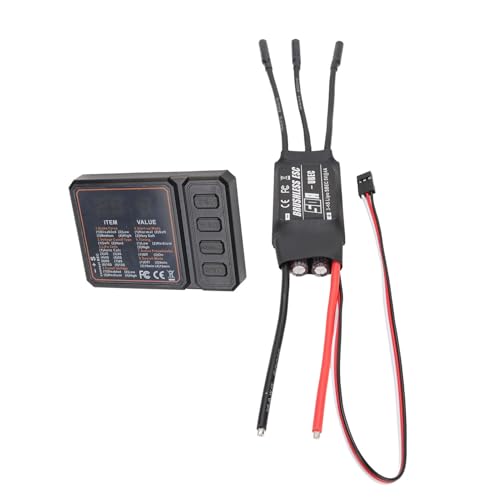 Control Estable con el Controlador de Velocidad 50A Brushless RC 3