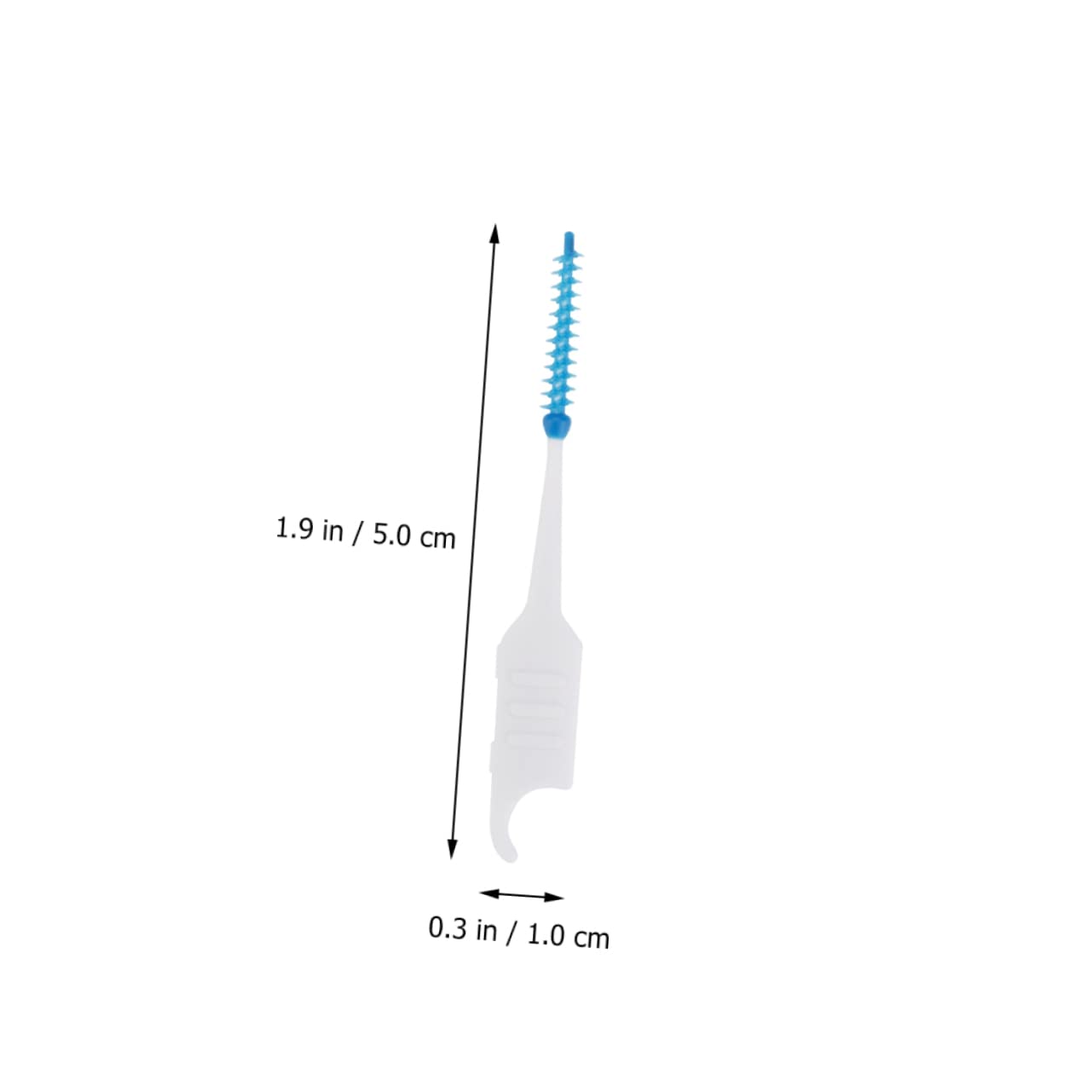 Beavorty 800 Piezas Cepillo Interdental Herramientas De Cuidado Bucal Interdental Brush Limpiador Interdental De Viaje Palillos De Limpieza Portátiles Grado Alimenticio Pp