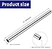 1/4 Inch OD 304 Stainless Steel Corrosion-Resistant Tube – Thick-Walled, Weldable Industrial Straight Round Pipe, 12 Inch Length(2pcs)