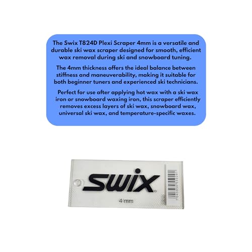 Swix T824D Plexi Scraper 4mm