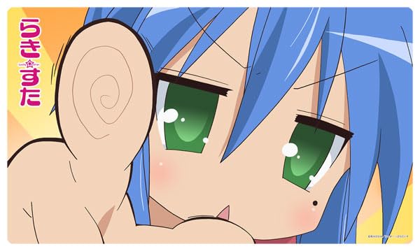 らき☆すた こなた イラストマット Amazon.co.jp: らき☆すた ラバーマット 泉こなた(オープニング