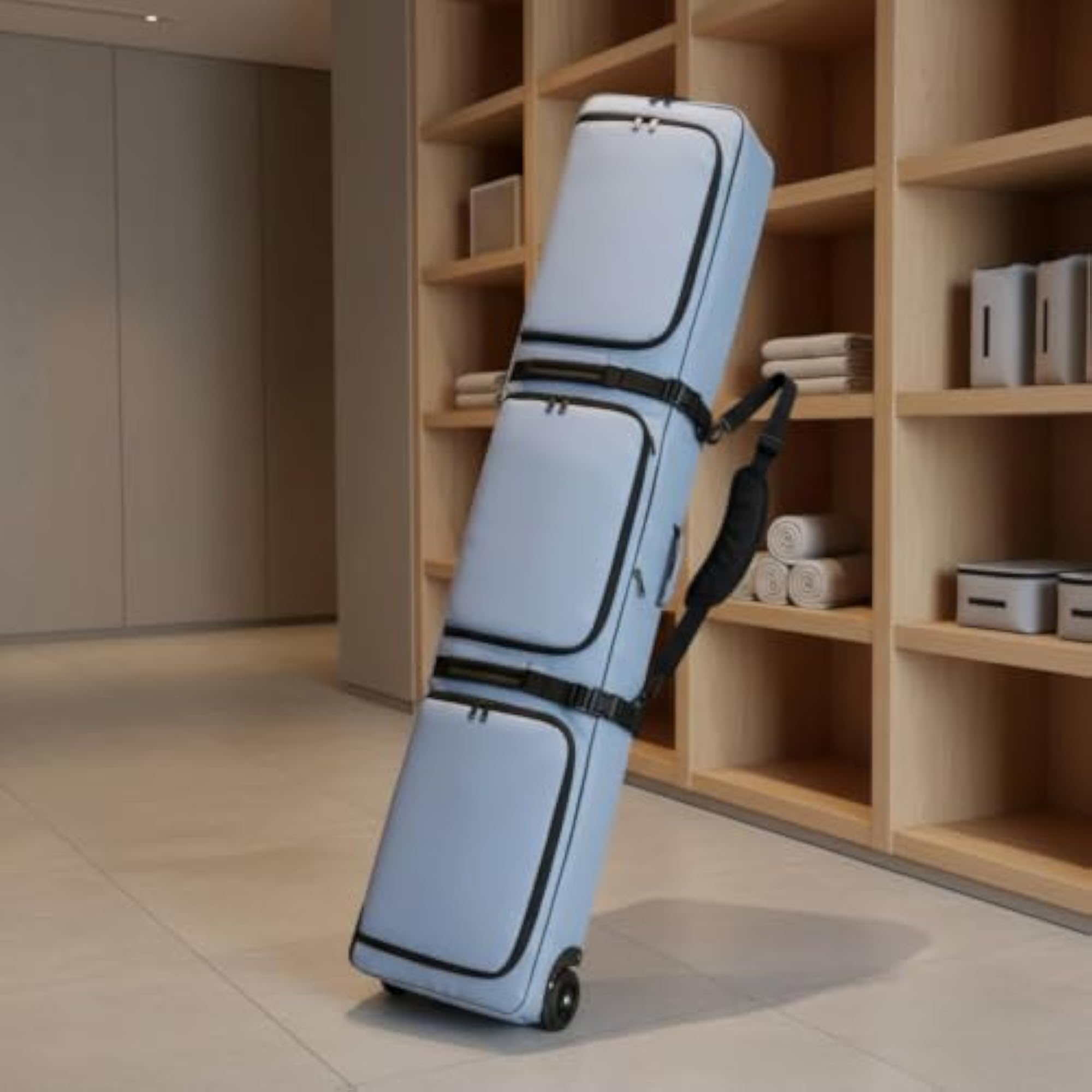 Air Travel 160 Cm Ski Bag with Wheel Base