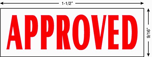 Imprint 360 AS-IMP1020 Approved, Heavy Duty Commerical Quality Self-Inking Rubber Stamp thumb #1