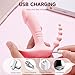 Female Viboators Remote Control Virabtor Long Distance Relationship Vibrate Pa nties Gifts Game Sucking Thrusting Sensory Viboators Toys Woman Q529A