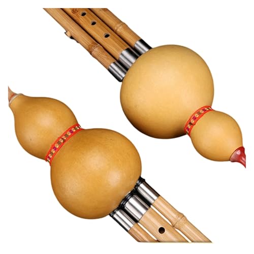 Hulusi flûte traditionnelle 3 notes surface lisse acoustique pure - 2