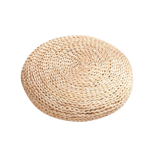 Almohada de suelo Tatami, almohada redonda para asiento tatami con S, M, L, accesorios para el hogar, asiento para meditación, yoga, fitness, ejercicio, actividades en interiores