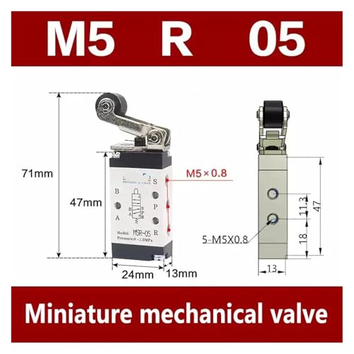 Interruptor de válvula mecánica M5R110 M5R210 de control neumático 2
