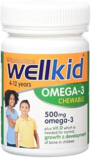 Vitabiotics Wellkid Omega-3 Chewable - 60 Capsules