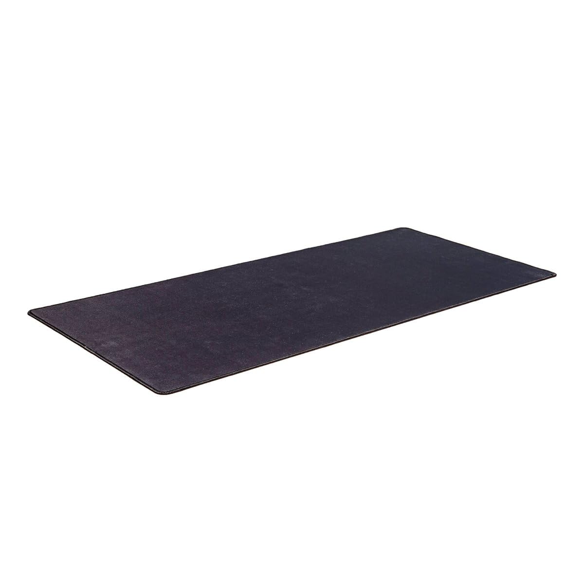 Q-CONNECT XXL Mouse Pad/90x40cm/Black/Rubber base desk mat/Non slip/Gaming mouse pad/Home, Office