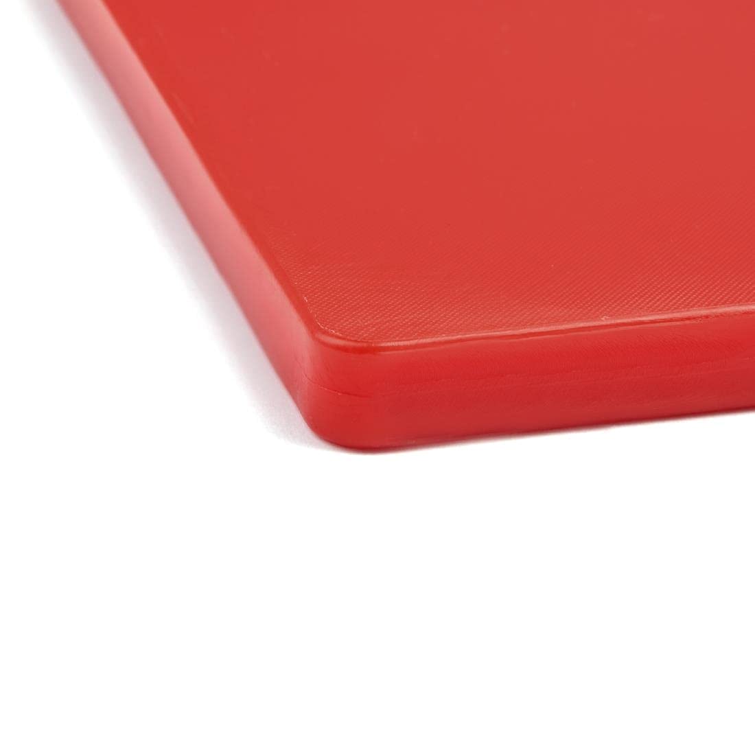 Hygiplas Tabla de cortar extra gruesa de baja densidad, color rojo, 20 x 450 x 600 mm